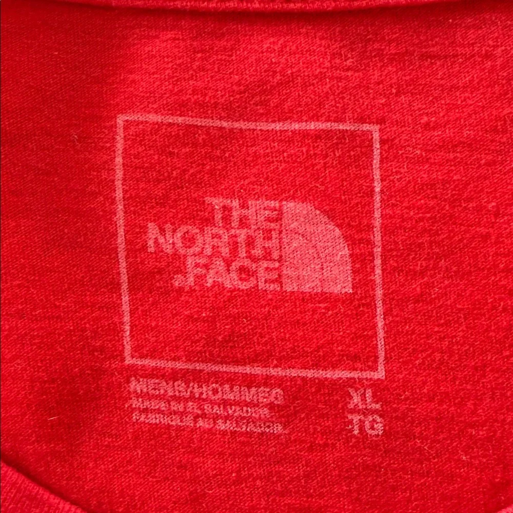 The North Face Red USA Box Graphic Stars Men’s Short sleeved T-Shirt XL